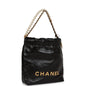 Chanel Lambskin Black Shoulder Bag