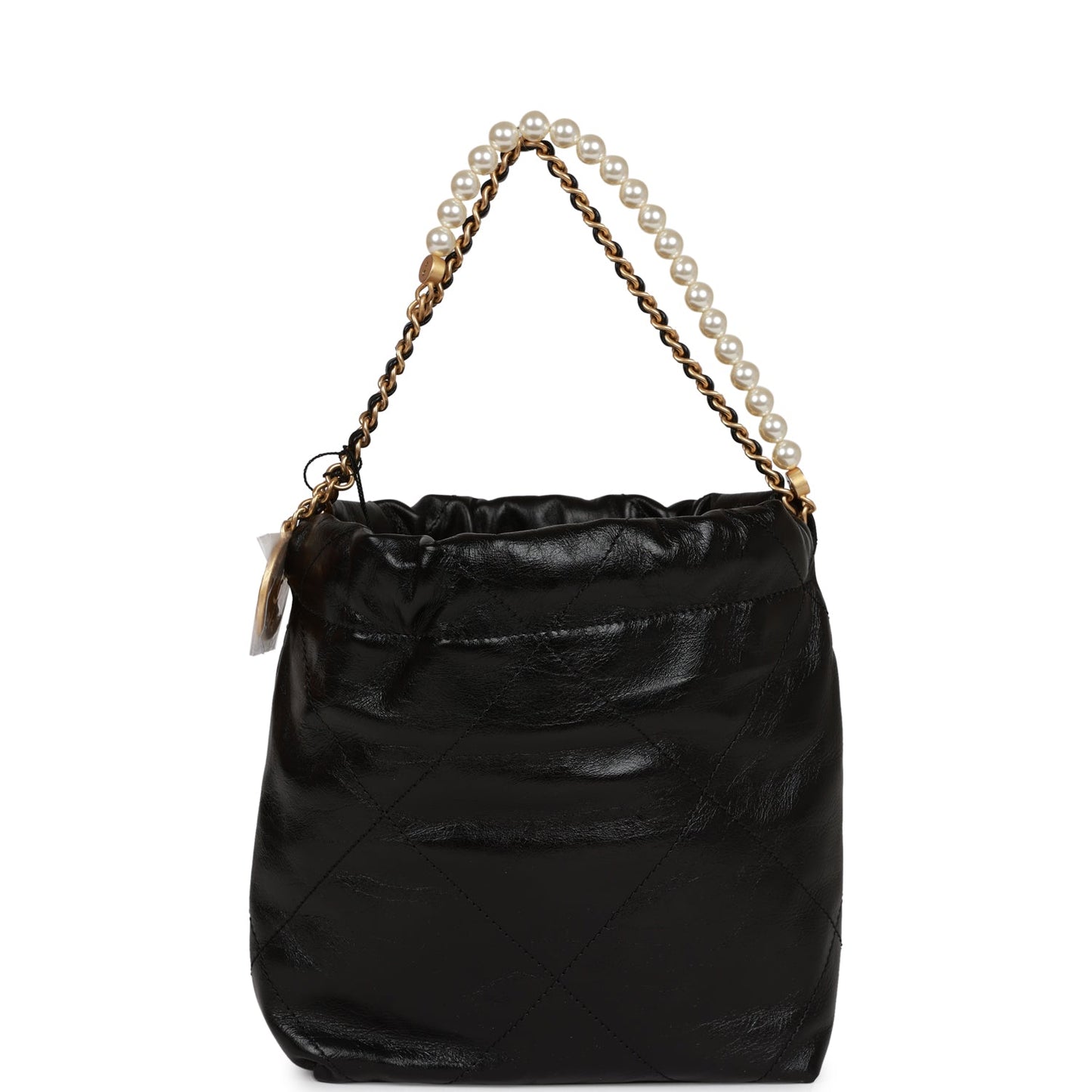 Chanel Lambskin Black Shoulder Bag