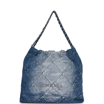 Chanel Luxury Leather Silver Shoulder Bag