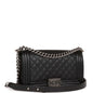 Chanel Boy Bag Caviar Black Shoulder Bag