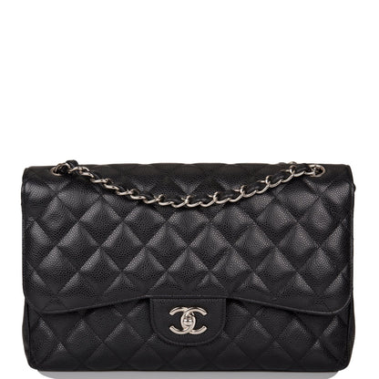 Chanel Pst Caviar Black Tote Bag Style 22