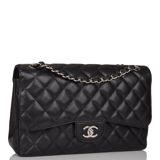 Chanel Pst Caviar Black Tote Bag Style 22