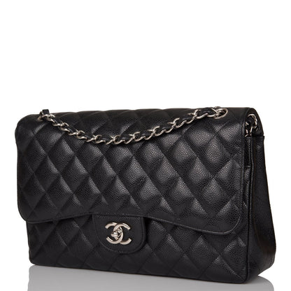 Chanel Pst Caviar Black Tote Bag Style 22