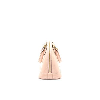 Louis Vuitton Alma BB Patent Leather Lightpink