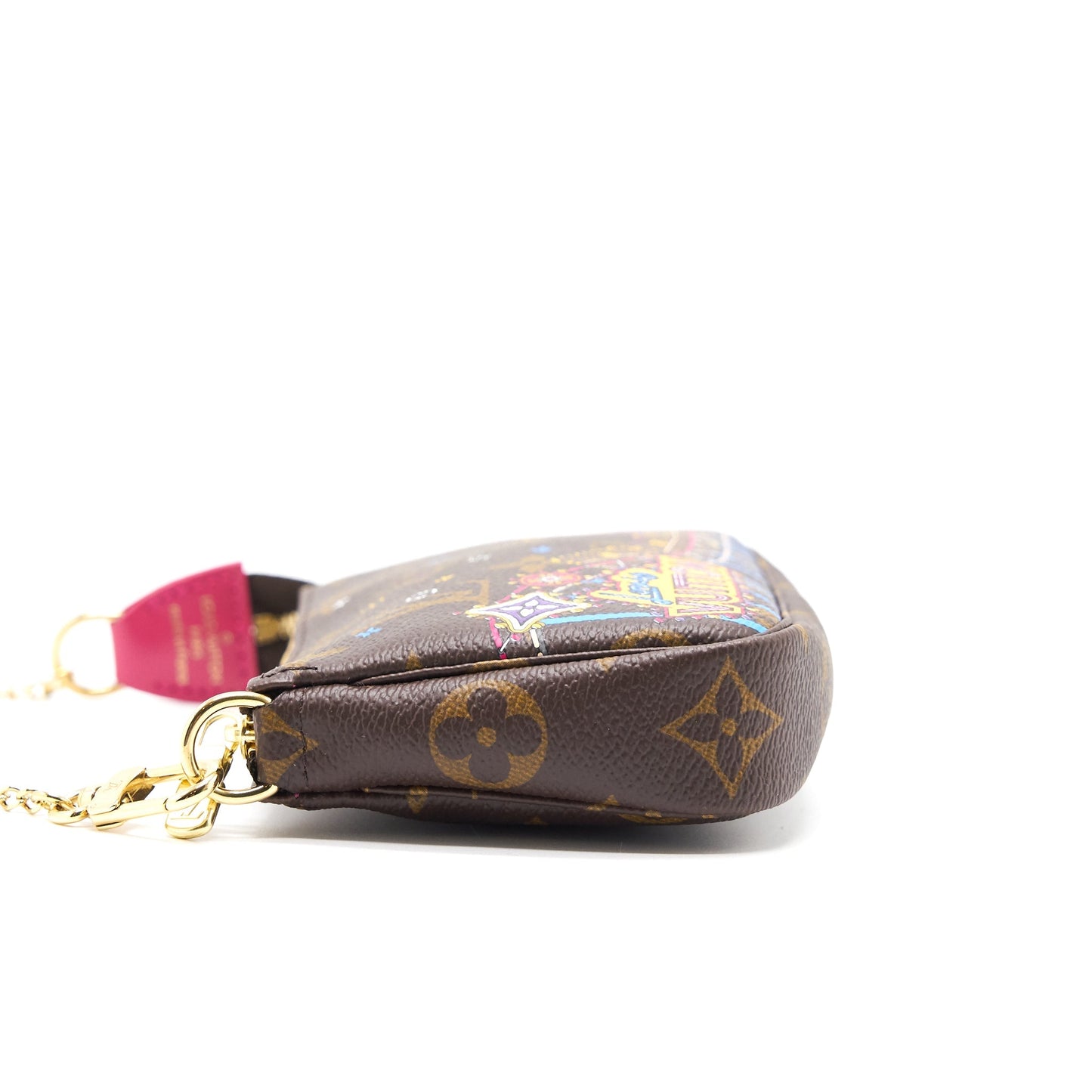 Louis Vuitton 2020 Christmas Mini Pochette Accessories Monogram Canvas