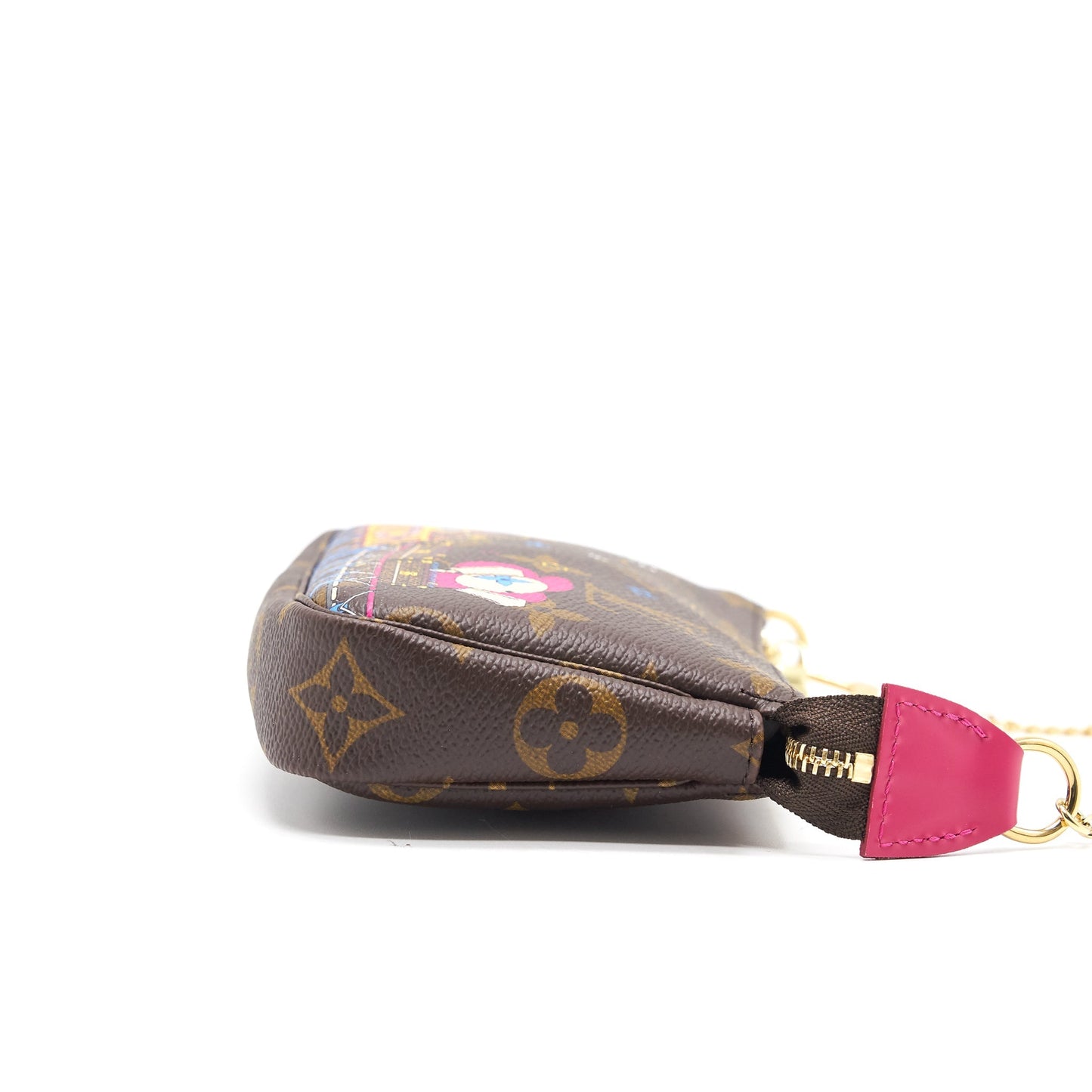 Louis Vuitton 2020 Christmas Mini Pochette Accessories Monogram Canvas