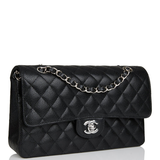 Chanel Pst Caviar Black Tote Bag Style 15