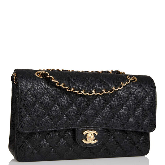 Chanel Pst Caviar Black Tote Bag Style 14