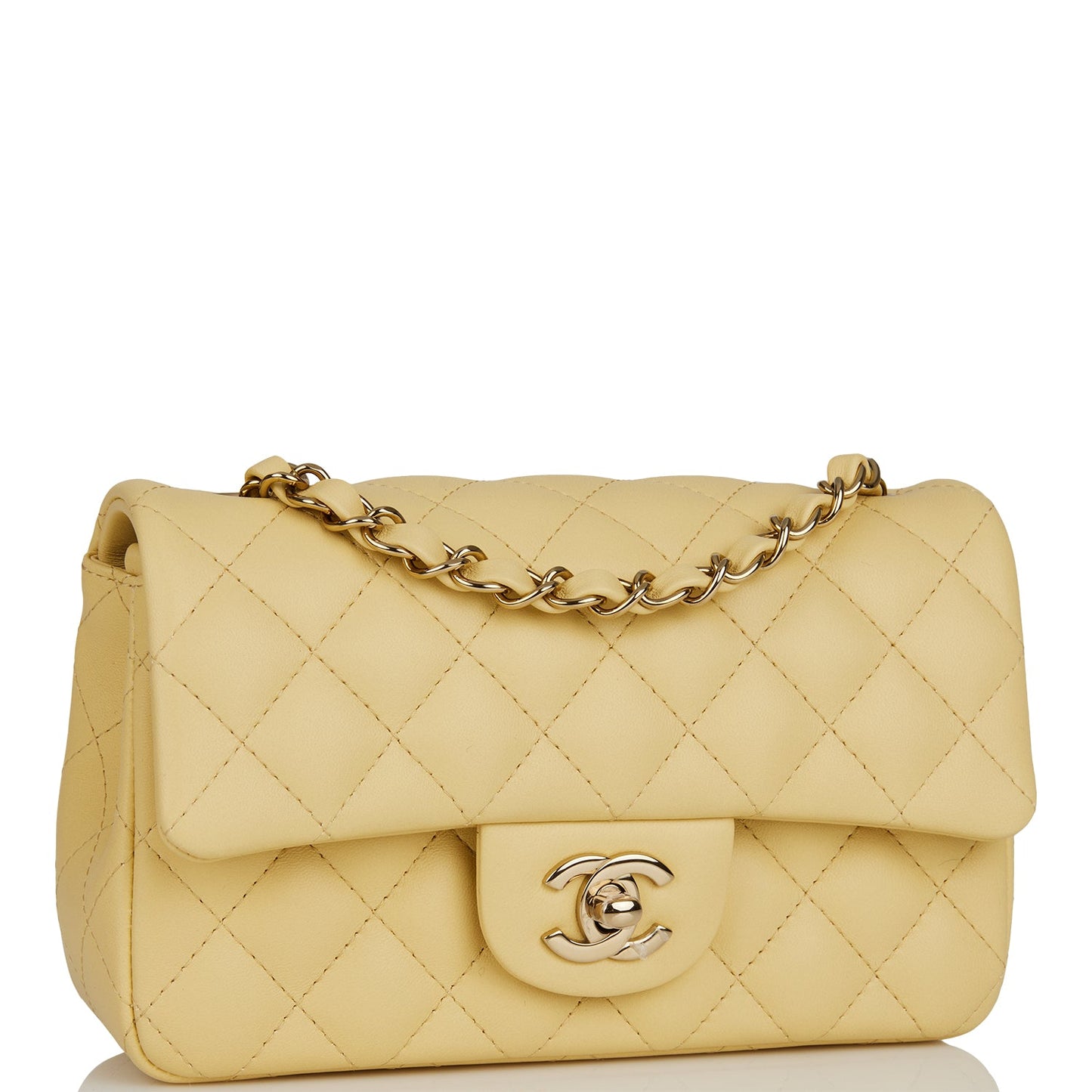 Chanel Lambskin Gold Shoulder Bag Style 12