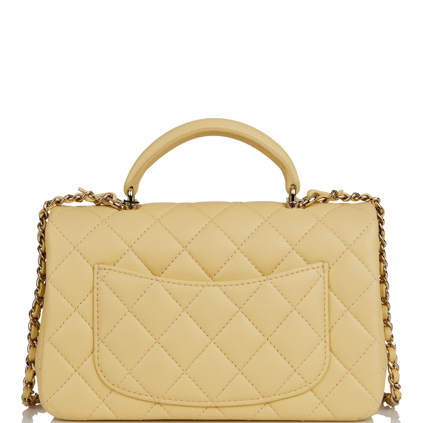Chanel Lambskin Gold Shoulder Bag Style 10