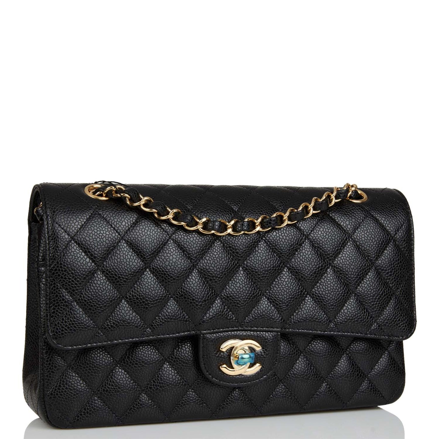 Chanel Pst Caviar Black Tote Bag Style 12