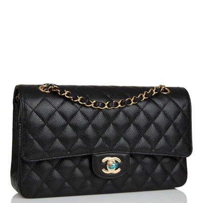 Chanel Pst Caviar Black Tote Bag Style 12