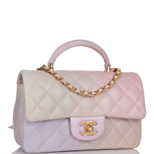 Chanel Lambskin Gold Shoulder Bag Style 9