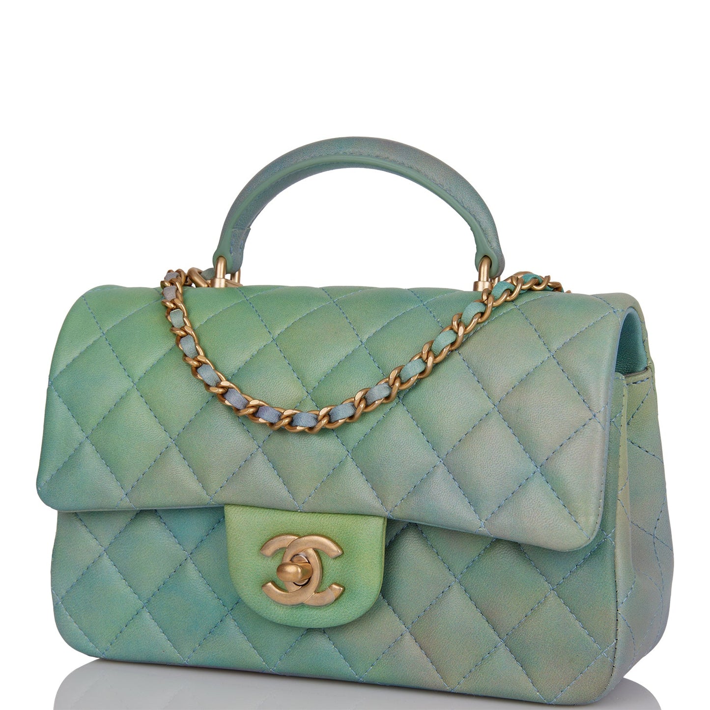 Chanel Lambskin Gold Shoulder Bag Style 8