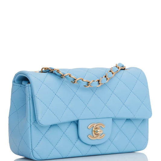 Chanel Lambskin Gold Shoulder Bag Style 7
