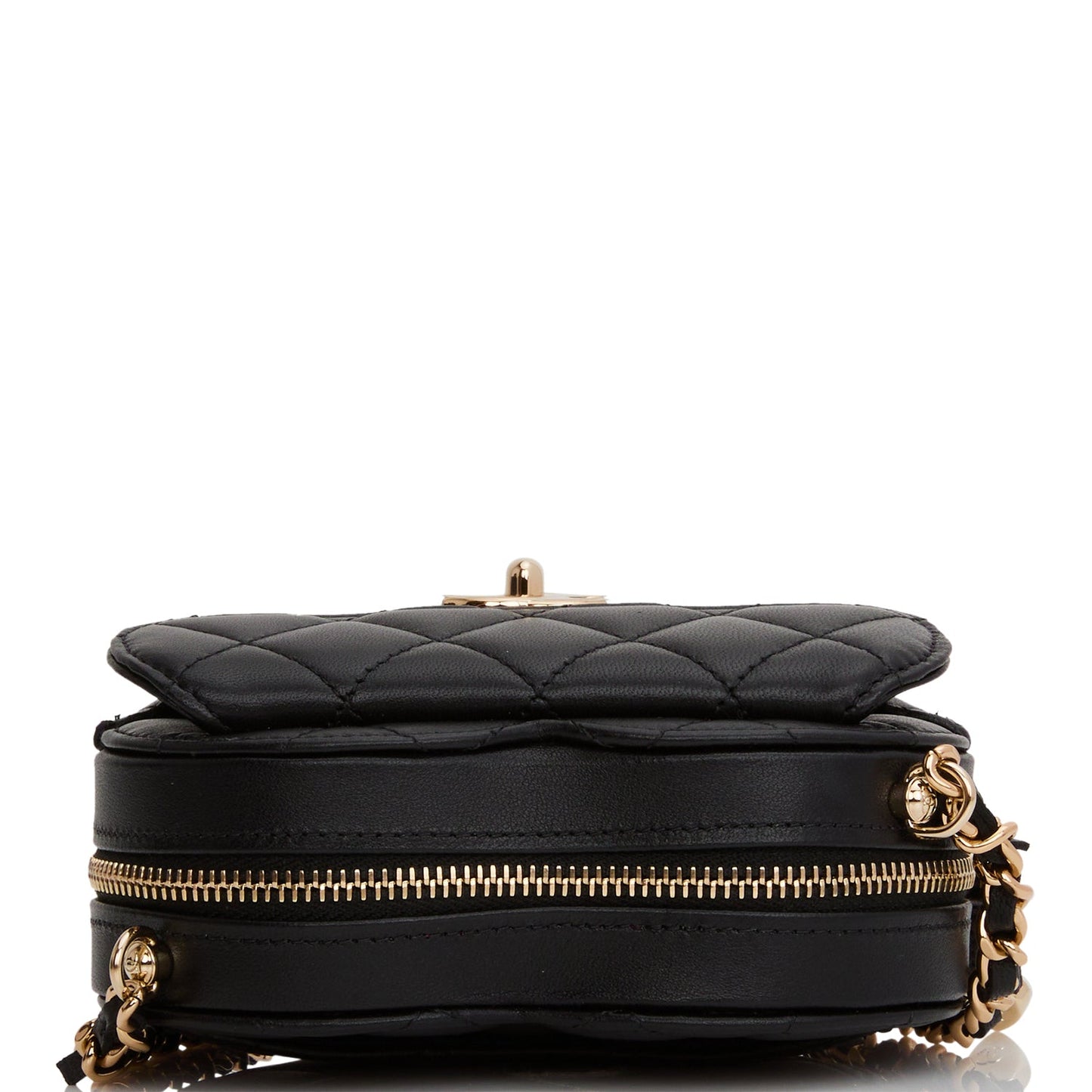 Chanel Luxury Lambskin Black Clutch