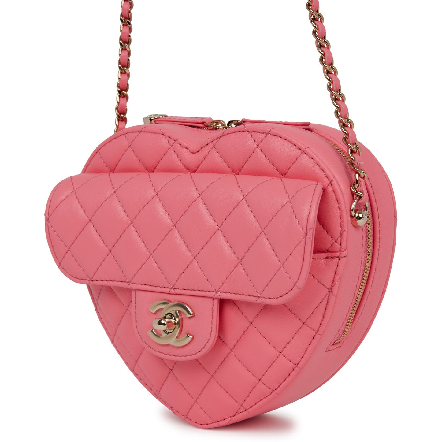 Chanel Luxury Lambskin Gold Handbag