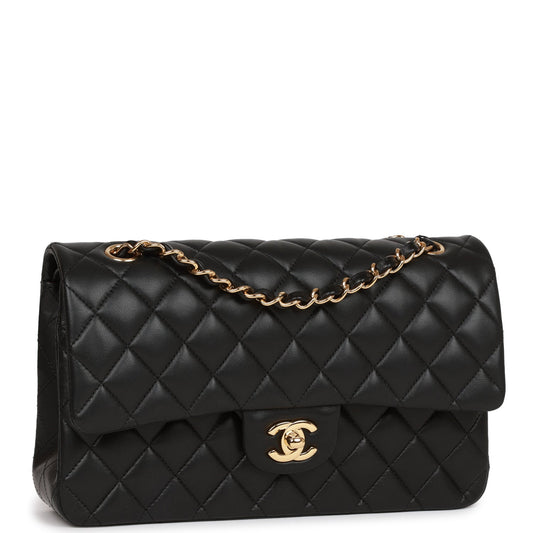 Chanel Pst Lambskin Black Tote Bag Lambskin