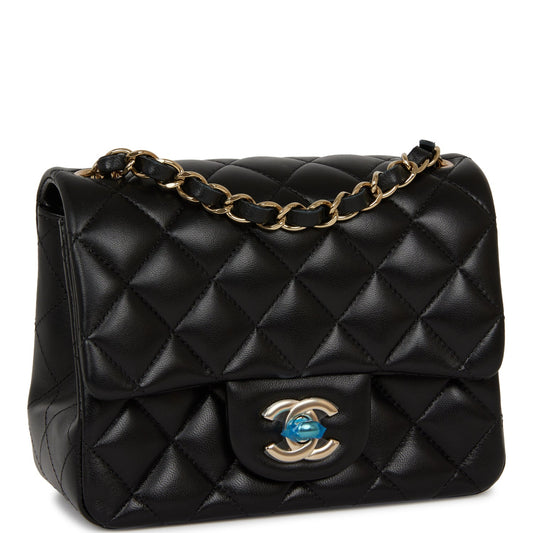 Chanel Lambskin Black Shoulder Bag Style 9