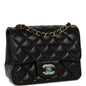 Chanel Lambskin Black Shoulder Bag Style 9