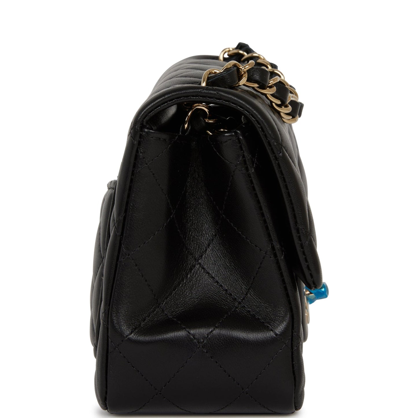 Chanel Lambskin Black Shoulder Bag Style 9