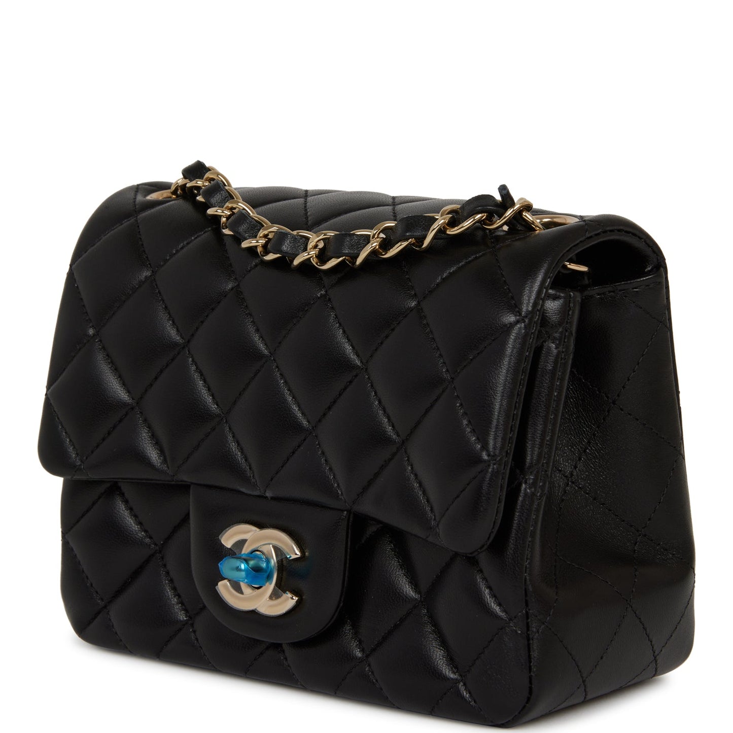 Chanel Lambskin Black Shoulder Bag Style 9