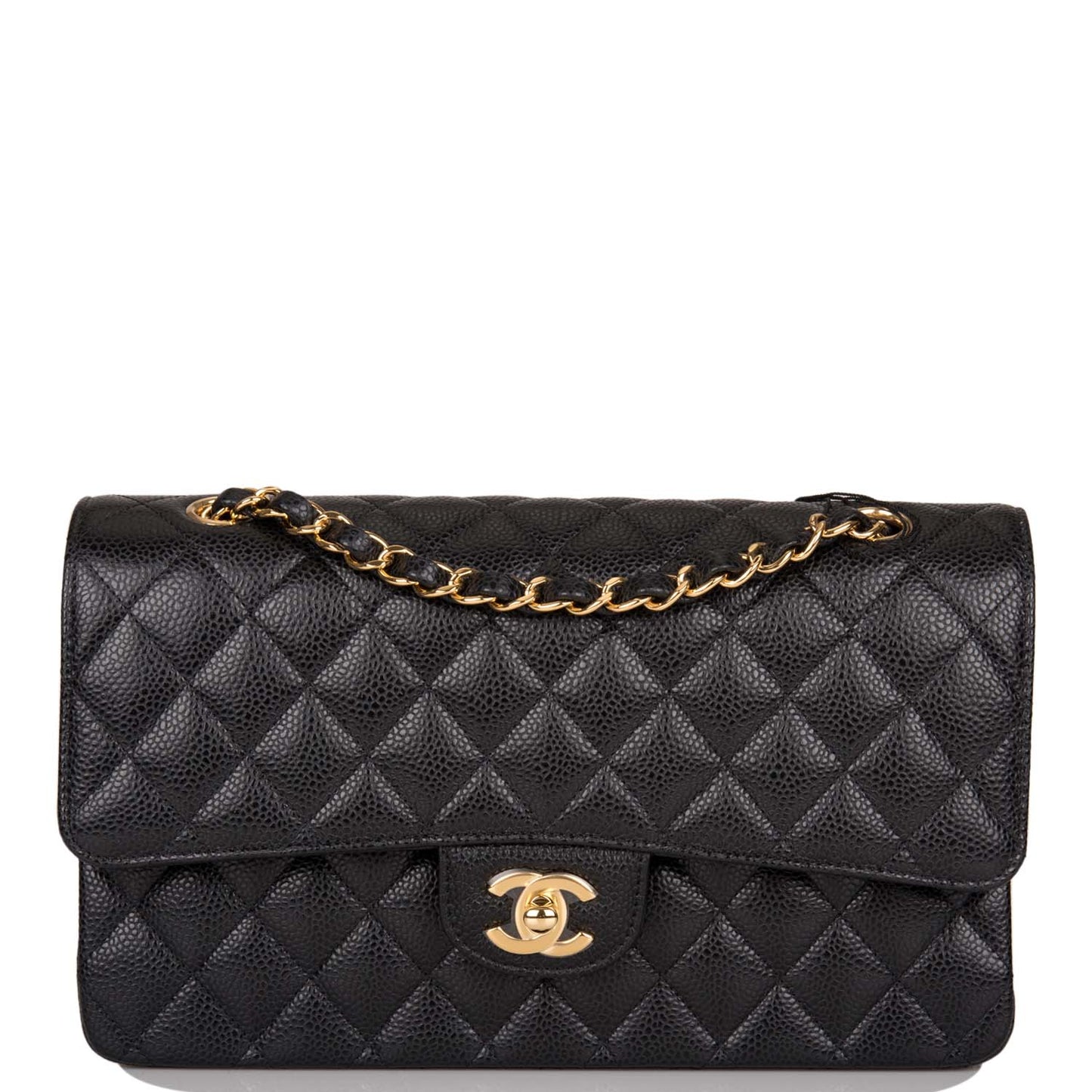 Chanel Pst Caviar Black Tote Bag Style 23