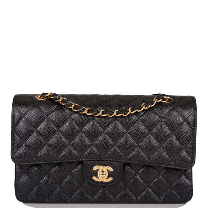 Chanel Pst Caviar Black Tote Bag Style 23