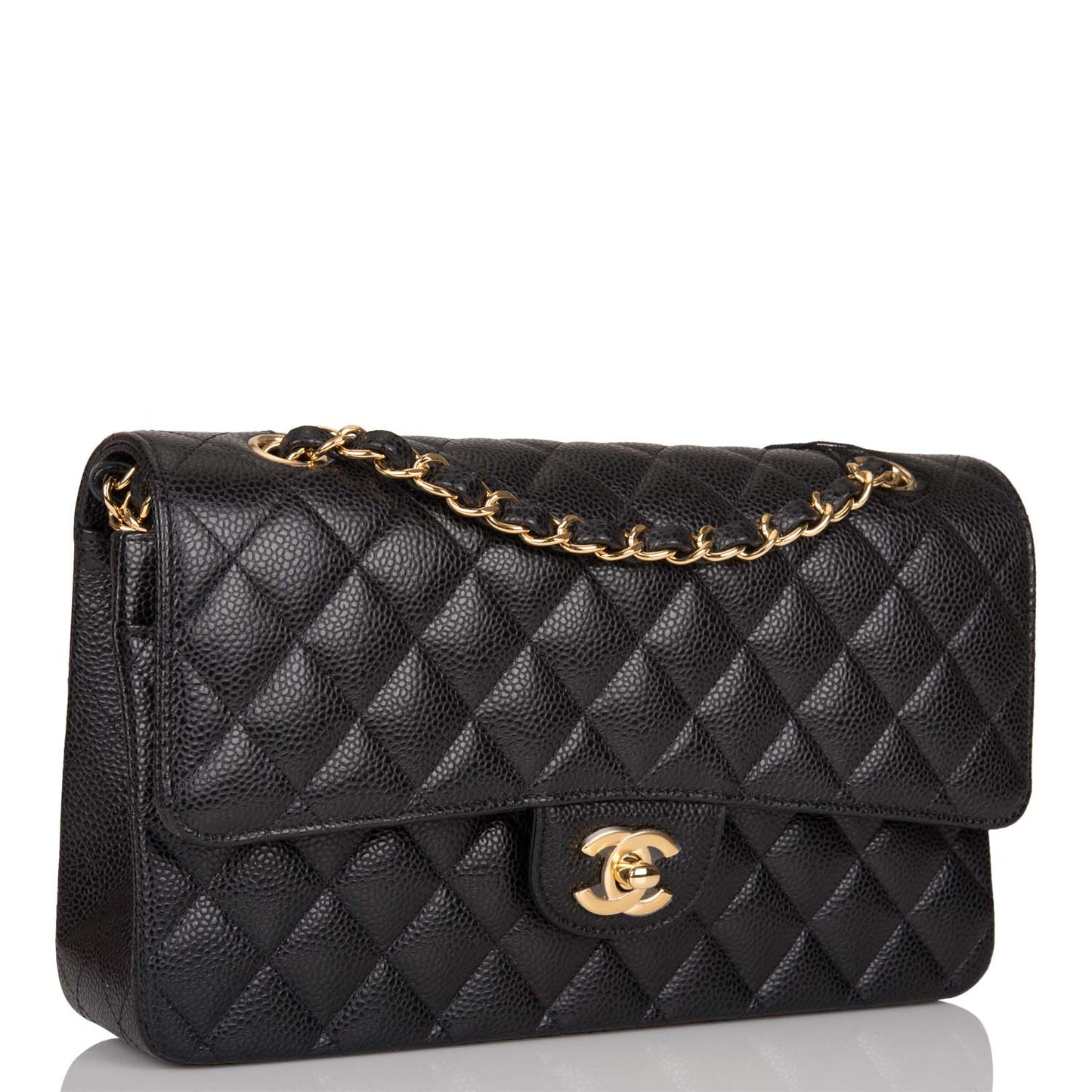 Chanel Pst Caviar Black Tote Bag Style 23