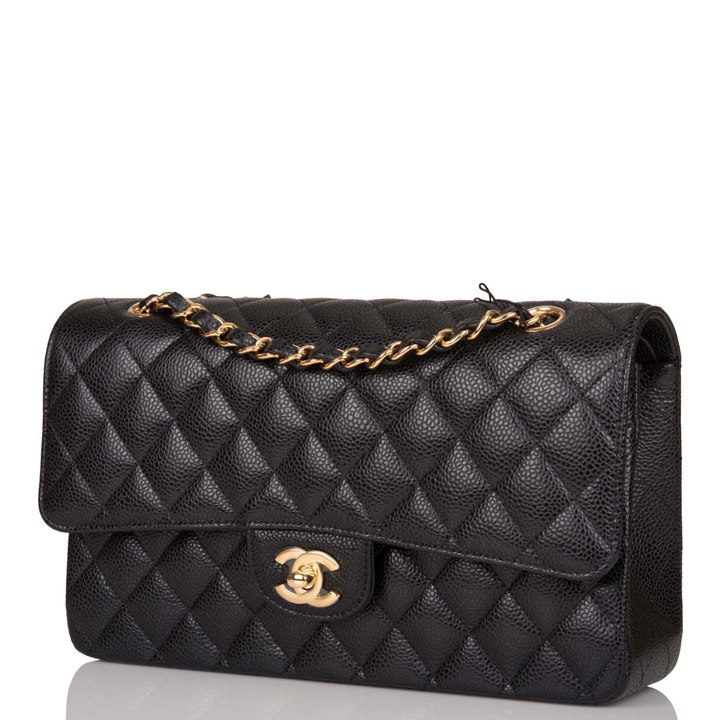 Chanel Pst Caviar Black Tote Bag Style 23