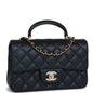 Chanel Mini Flap Lambskin Gold Shoulder Bag Style 3