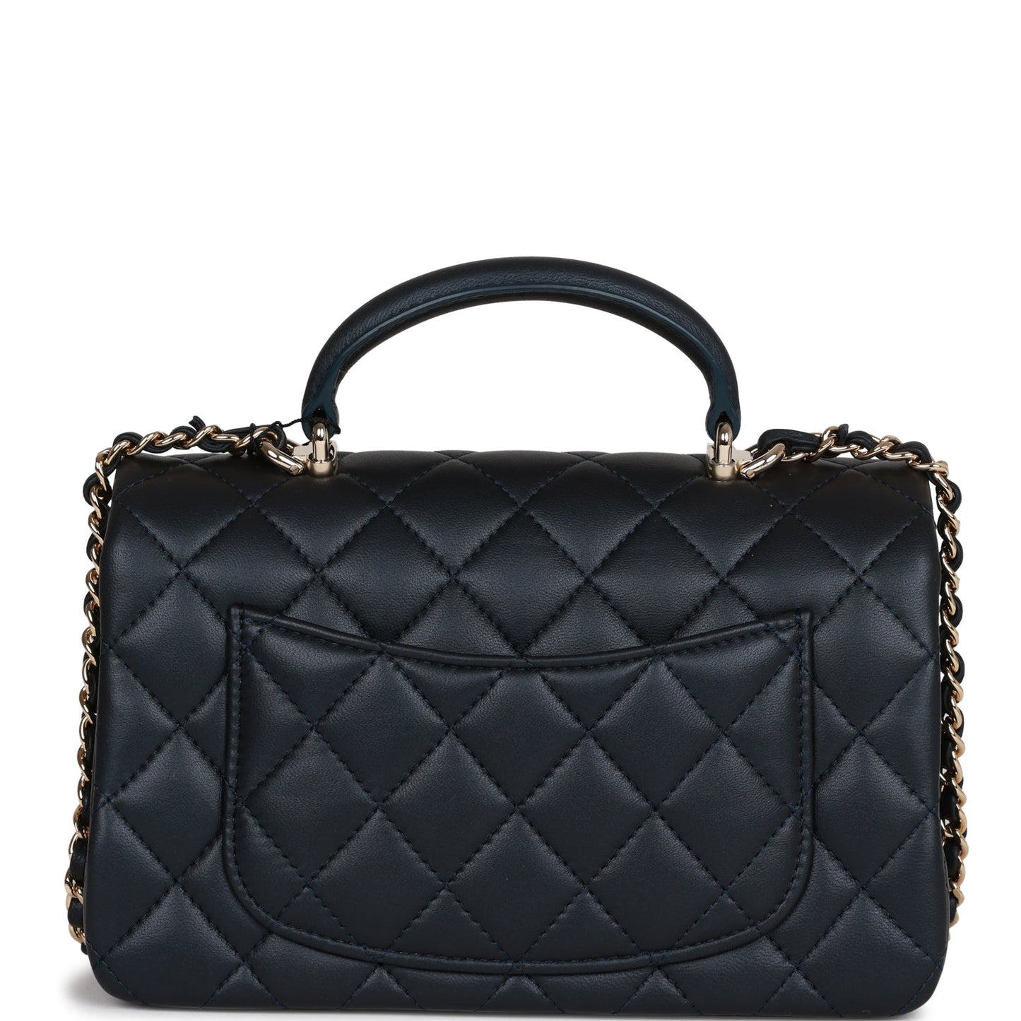 Chanel Mini Flap Lambskin Gold Shoulder Bag Style 3