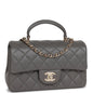 Chanel Mini Flap Lambskin Gold Shoulder Bag Style 2