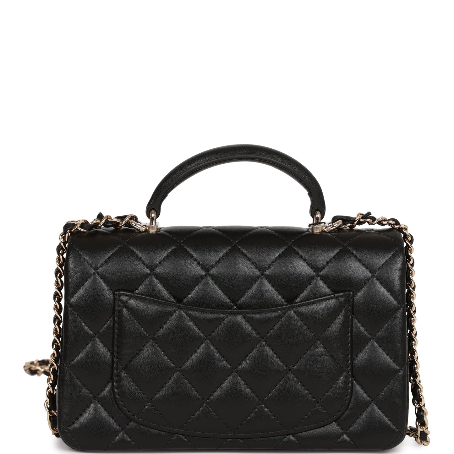 Chanel Mini Flap Lambskin Black Shoulder Bag