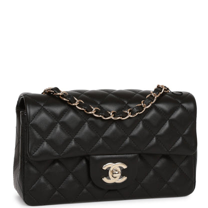 Chanel Lambskin Black Shoulder Bag Style 8