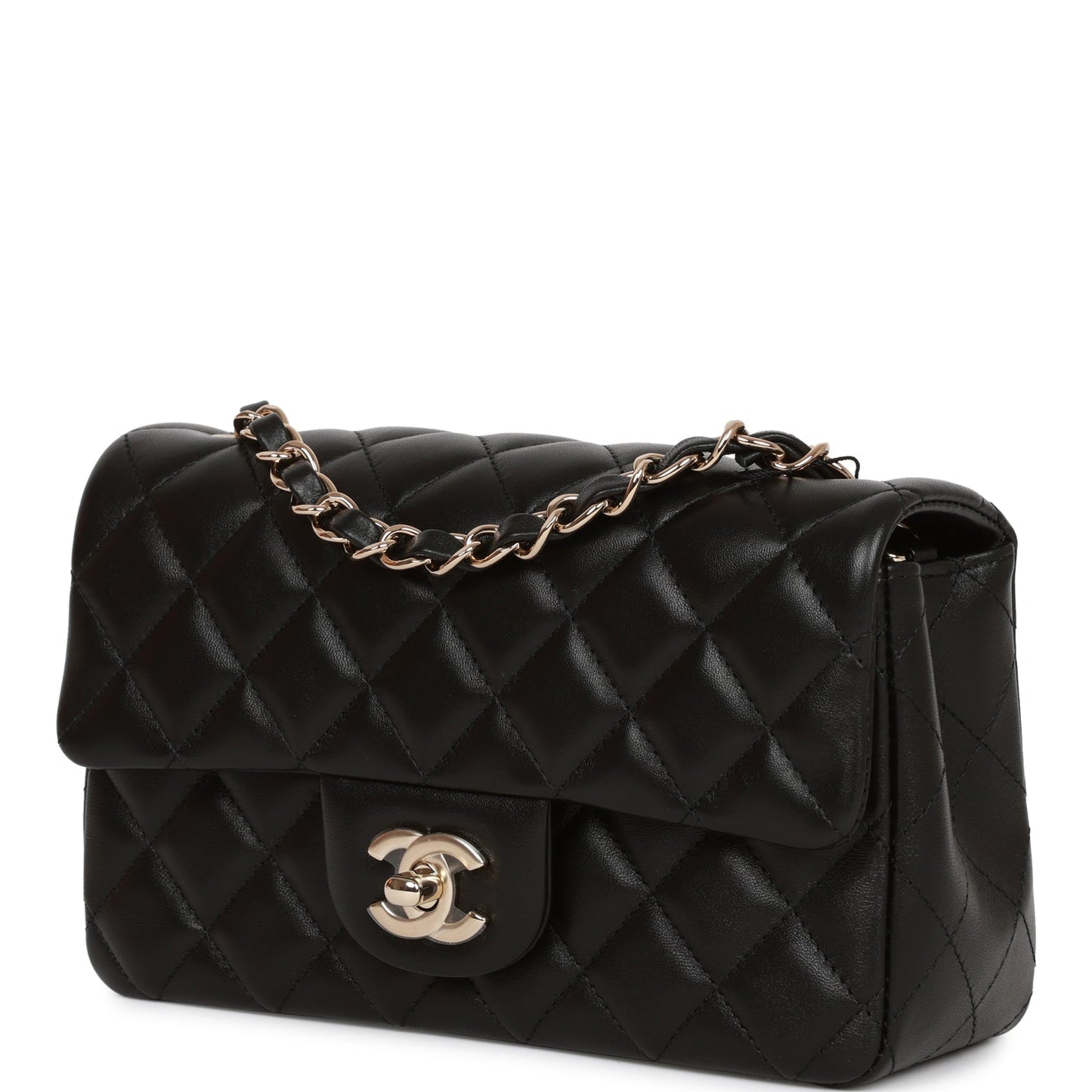 Chanel Lambskin Black Shoulder Bag Style 8
