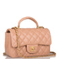 Chanel Lambskin Gold Shoulder Bag Style 17