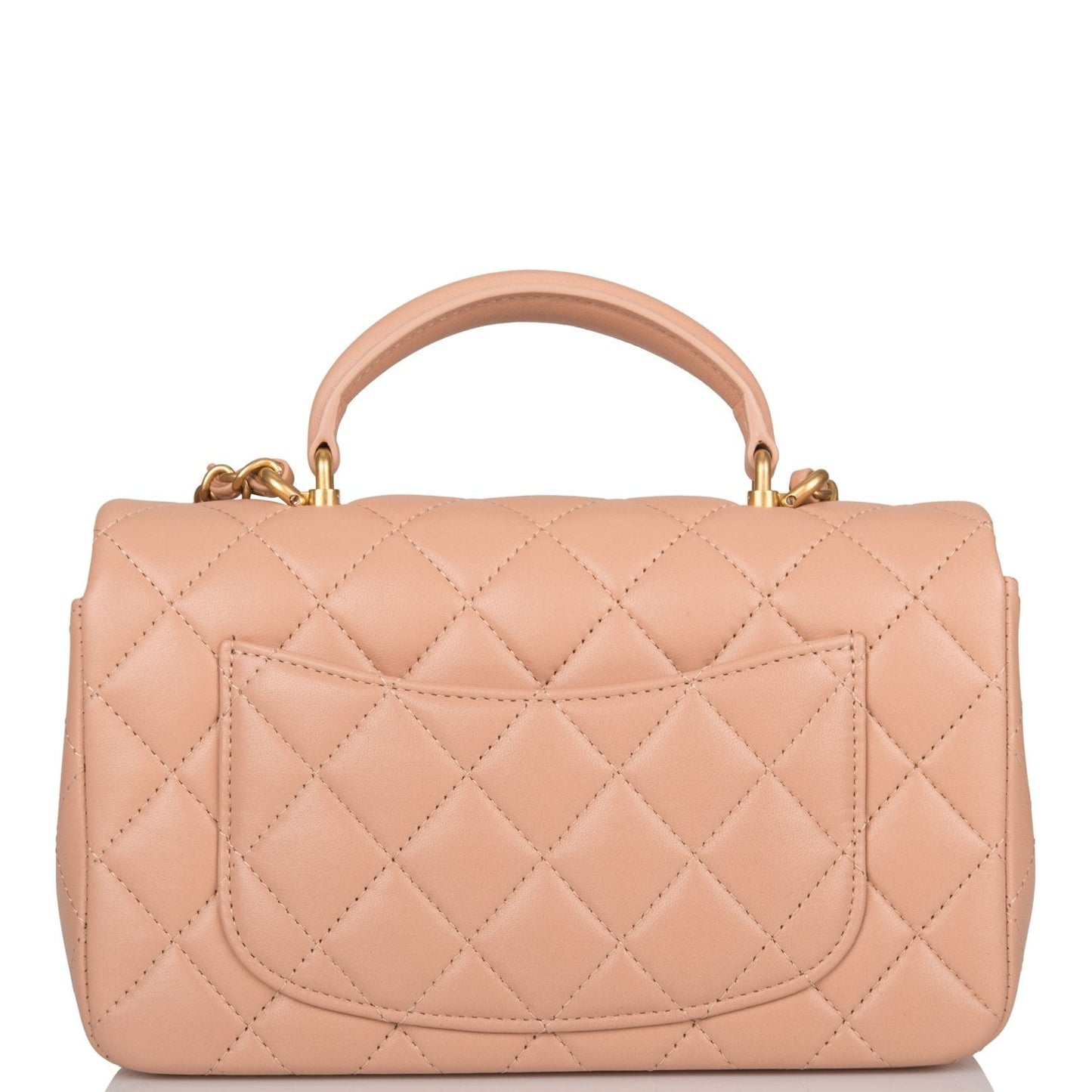 Chanel Lambskin Gold Shoulder Bag Style 17