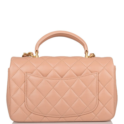 Chanel Lambskin Gold Shoulder Bag Style 17
