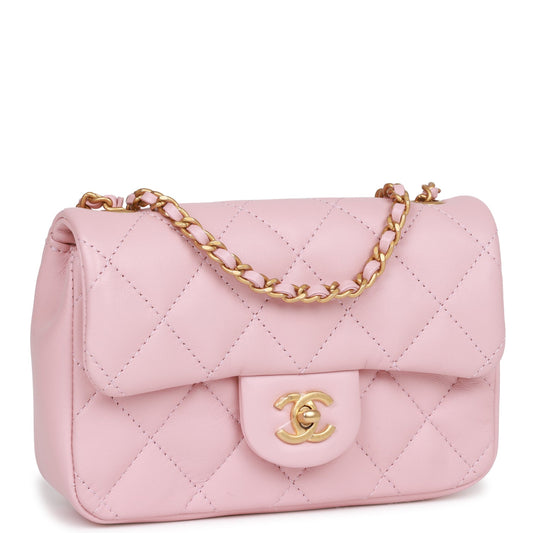 Chanel Lambskin Gold Shoulder Bag