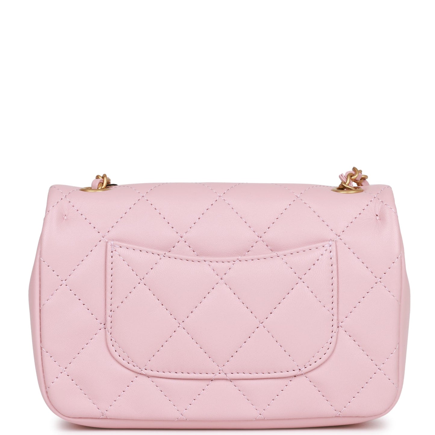 Chanel Lambskin Gold Shoulder Bag