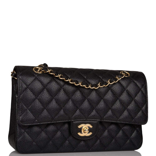 Chanel Pst Caviar Black Tote Bag Style 21