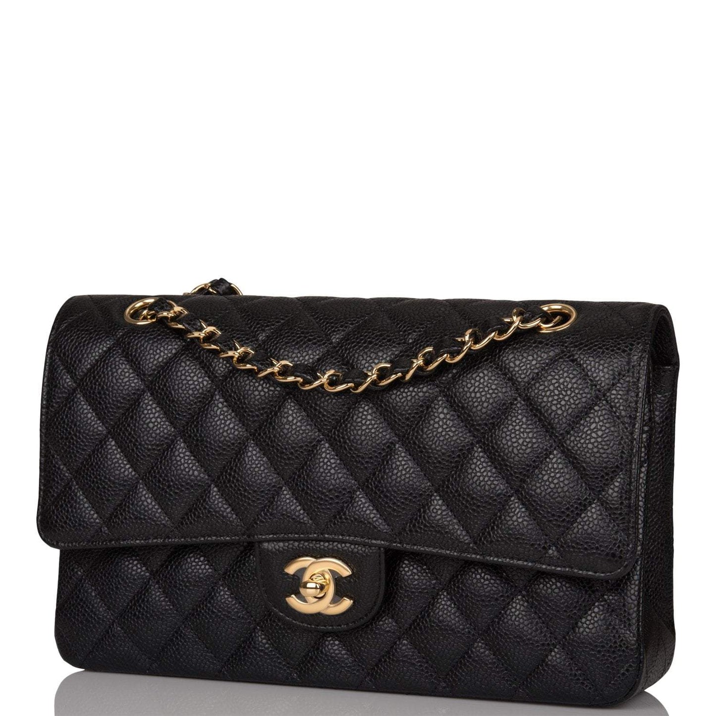 Chanel Pst Caviar Black Tote Bag Style 21