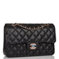 Chanel Pst Lambskin Black Tote Bag Style 3