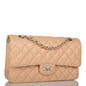 Chanel Pst Caviar Silver Tote Bag Caviar
