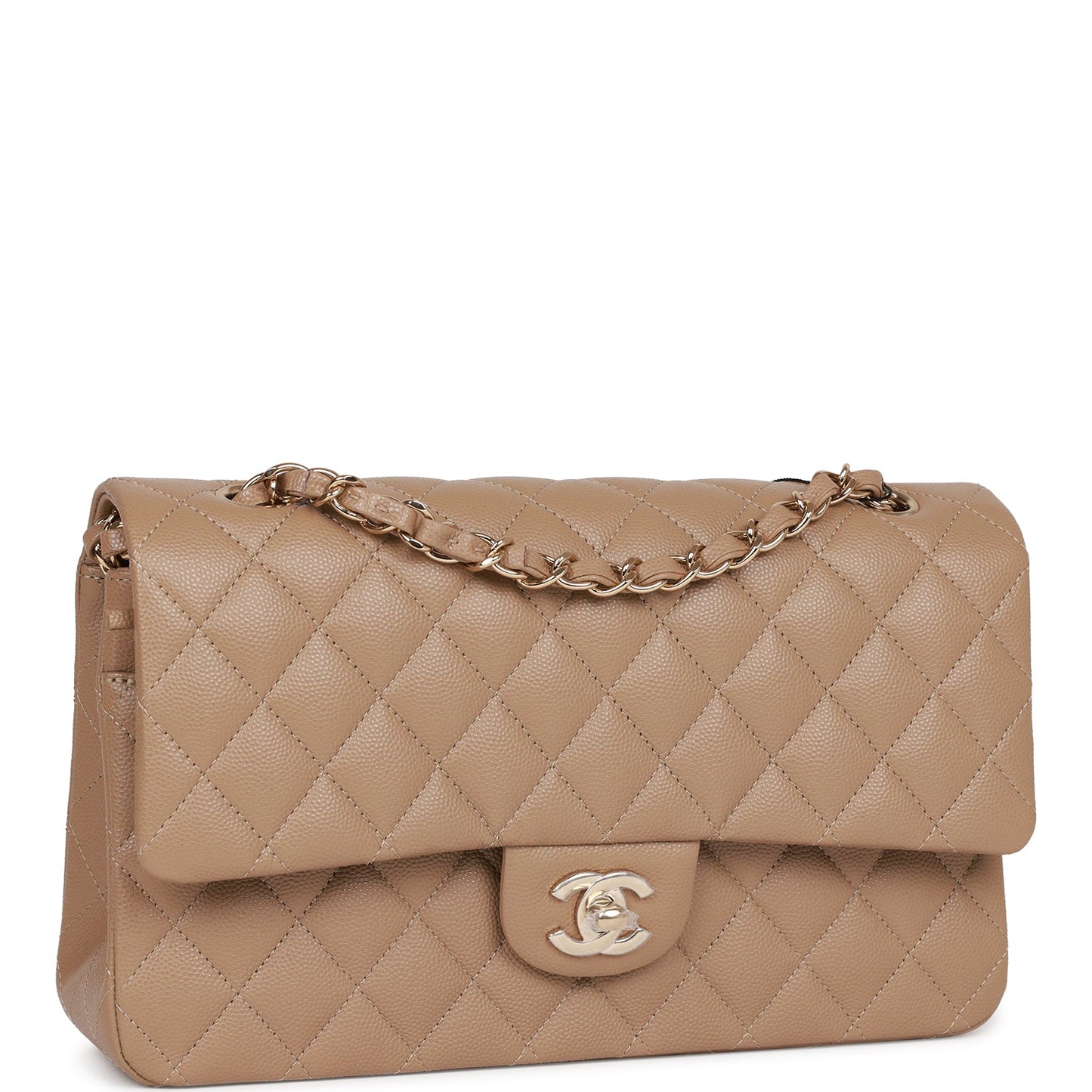 Chanel Pst Caviar Brown Tote Bag