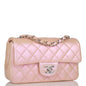 Chanel Lambskin Silver Shoulder Bag Style 3