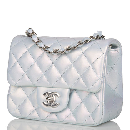 Chanel Lambskin Silver Shoulder Bag Style 2