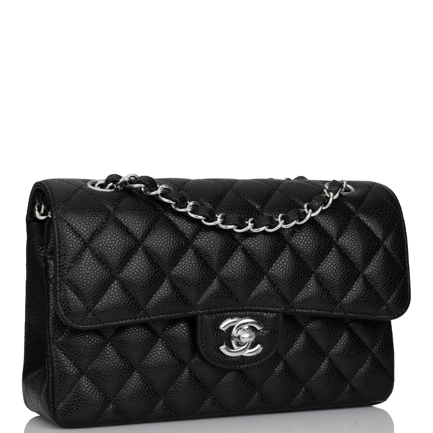 Chanel Pst Caviar Black Tote Bag Style 18