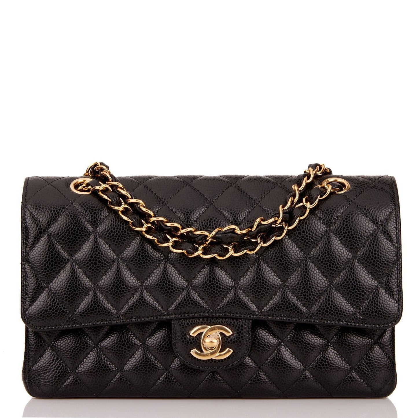 Chanel Pst Caviar Black Tote Bag Style 16
